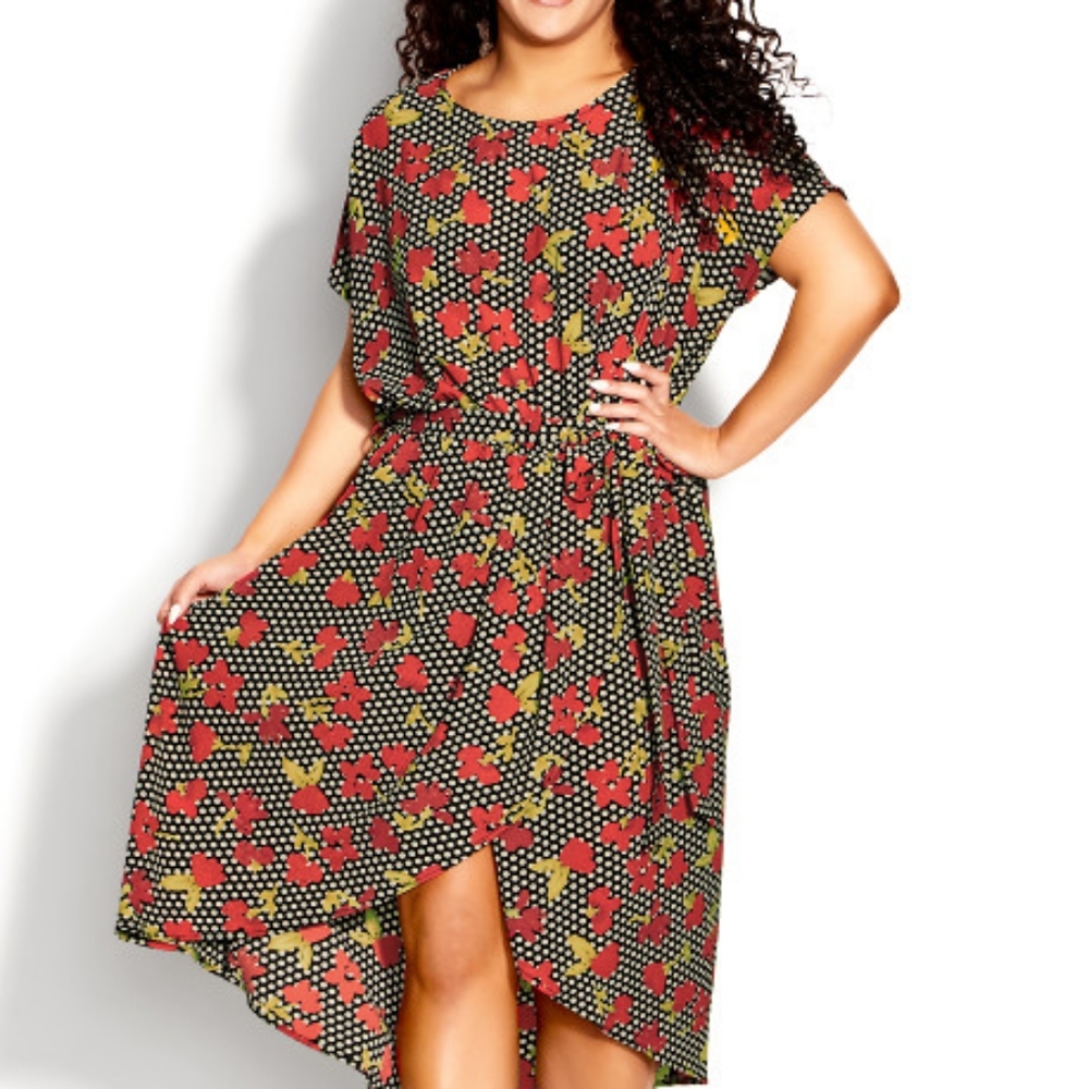 EUC "Meant to Be" Floral Dress